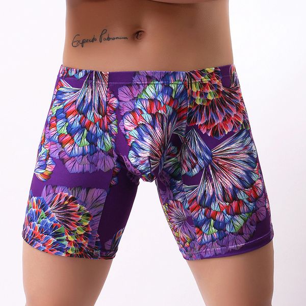 men plus size fantasy printed ice silk smooth solid u convex pouch half-length boxers long leg underpants boxer gay wear 13, Black;white
men plus size fantasy printed ice silk smooth solid u convex pouch half-length boxers long leg underpants boxer gay wear 13, Black;white