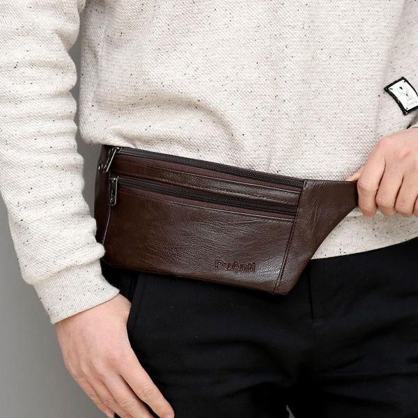 waist bags men's leather bag chest leisure sports will carry small pockets shoulder back backpack
waist bags men's leather bag chest leisure sports will carry small pockets shoulder back backpack