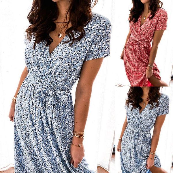 women's swimwear summer 2021 v-neck tie short-sleeved floral print long skirt dress, White;black
women's swimwear summer 2021 v-neck tie short-sleeved floral print long skirt dress, White;black
