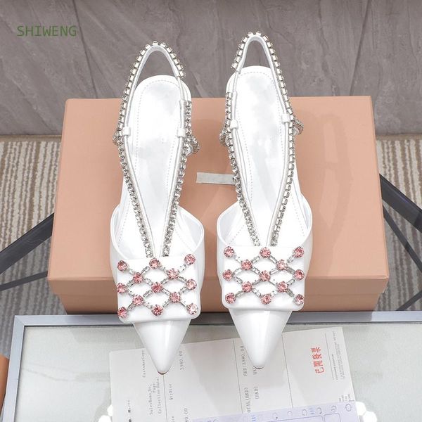 dress shoes women pointed toe high heel pumps elegent lady crystal decoration heels spring 2021 office wedding, Black
dress shoes women pointed toe high heel pumps elegent lady crystal decoration heels spring 2021 office wedding, Black