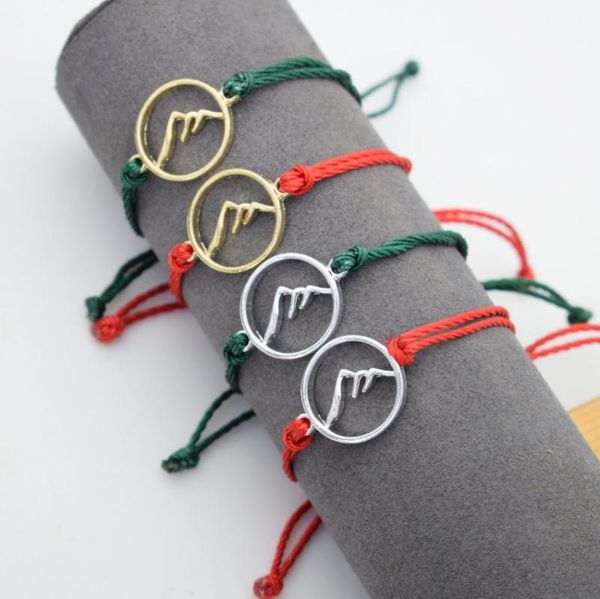 link, chain bohemian style colorful rope geometric mountain bracelets for women party jewelry, Black
link, chain bohemian style colorful rope geometric mountain bracelets for women party jewelry, Black