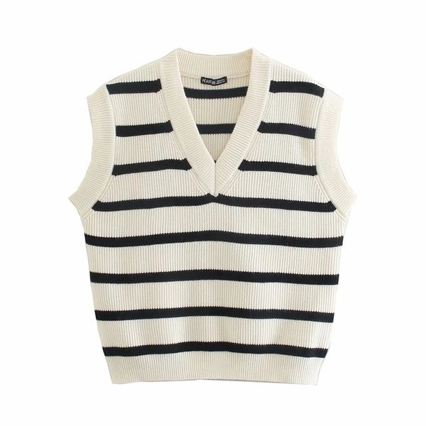 chic oversize knit waistcoat women losse v-neck sweater vest pullover vintage sleeveless korean female knitted 210520, Black;white
chic oversize knit waistcoat women losse v-neck sweater vest pullover vintage sleeveless korean female knitted 210520, Black;white