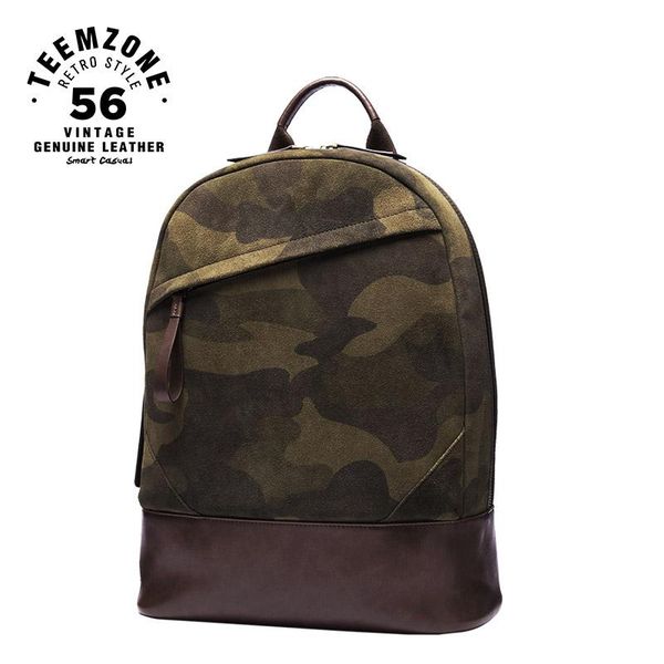 backpack designer man camouflage green leisure genuine leather fashion zipper travel bag casual 50
backpack designer man camouflage green leisure genuine leather fashion zipper travel bag casual 50