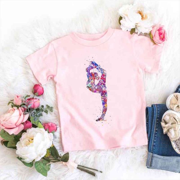kids summer fashion short sleeve tshirts watercolor gymnastics art graphics print t shirt girls gym lover birthday, Blue
kids summer fashion short sleeve tshirts watercolor gymnastics art graphics print t shirt girls gym lover birthday, Blue