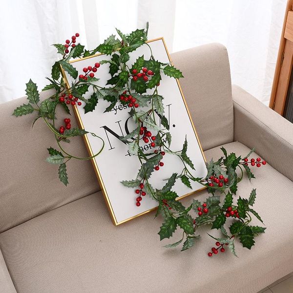 decorative flowers & wreaths 200cm red fruit pine long rattan flower arrangement atmosphere layout wall decor for christmas xmas artificial
decorative flowers & wreaths 200cm red fruit pine long rattan flower arrangement atmosphere layout wall decor for christmas xmas artificial