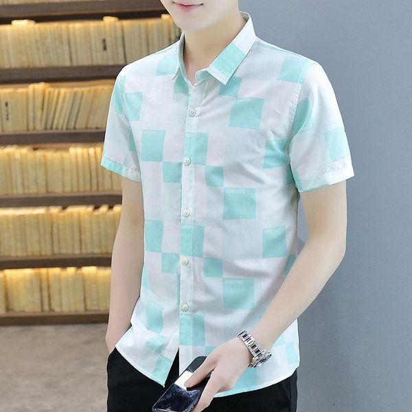men's summer t-shirt trend broken flower square collar fashion casual slim loose handsome bright color short-sleeved shirts, White;black
men's summer t-shirt trend broken flower square collar fashion casual slim loose handsome bright color short-sleeved shirts, White;black