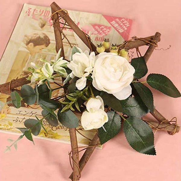 other home decor wooden pentagram wreath artificial flower decoration wall hanging wreaths door party christmas
other home decor wooden pentagram wreath artificial flower decoration wall hanging wreaths door party christmas