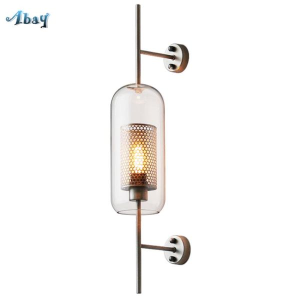 wall lamp industrial loft retro glass sconce iron mesh lamps bedroom bedside aisle kitchen bathroom vintage lights fixtures
wall lamp industrial loft retro glass sconce iron mesh lamps bedroom bedside aisle kitchen bathroom vintage lights fixtures