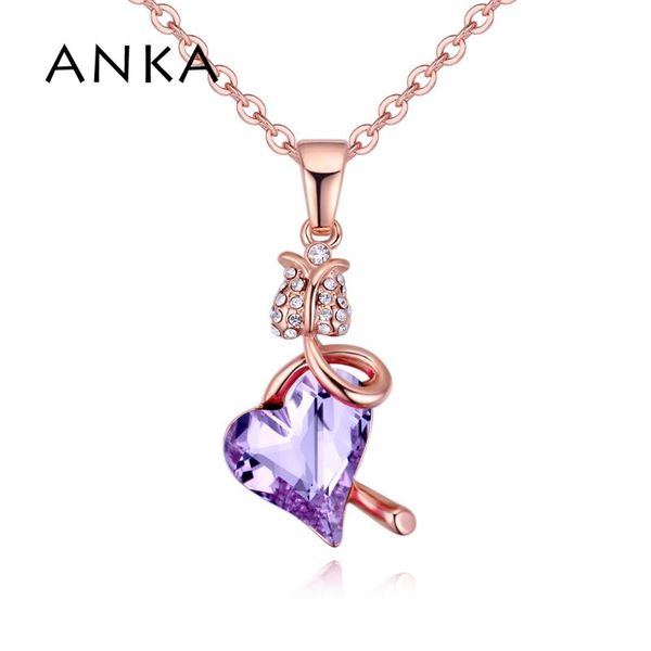 pendant necklaces anka austrian heart crystal necklace flower with style for women gift wedding crystals from austria #132147, Silver
pendant necklaces anka austrian heart crystal necklace flower with style for women gift wedding crystals from austria #132147, Silver