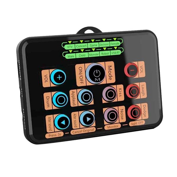sound cards voice changer, compact card for ps4/pc//phone, effects machine mixer board karaoke gaming recording live
sound cards voice changer, compact card for ps4/pc//phone, effects machine mixer board karaoke gaming recording live