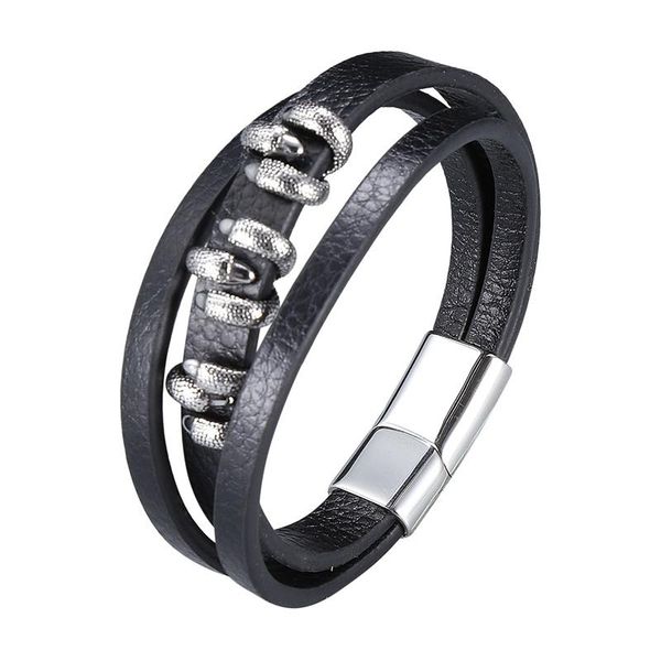 fashion leather wrap bracelets bangles men jewelry stainless steel dragon claw magnetic clasp wristband punk accessories pd1007 charm, Golden;silver
fashion leather wrap bracelets bangles men jewelry stainless steel dragon claw magnetic clasp wristband punk accessories pd1007 charm, Golden;silver