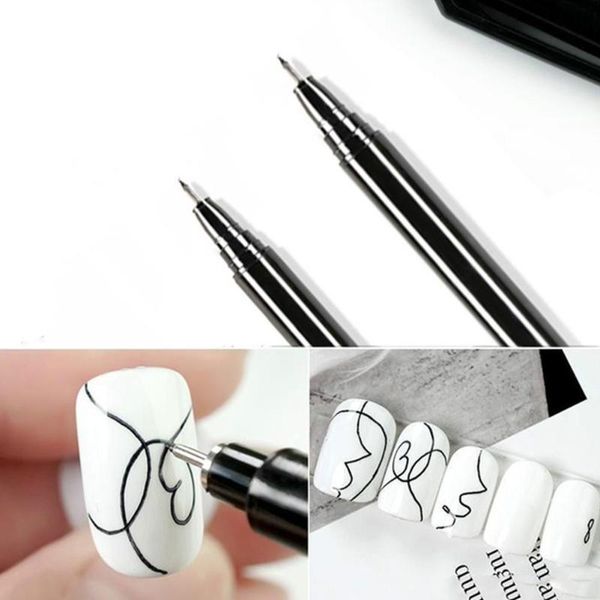 japanese style nail art graffiti pen painted strokes color point quick-drying drawing diy one light flower str e1k5 decorations, Silver;gold
japanese style nail art graffiti pen painted strokes color point quick-drying drawing diy one light flower str e1k5 decorations, Silver;gold