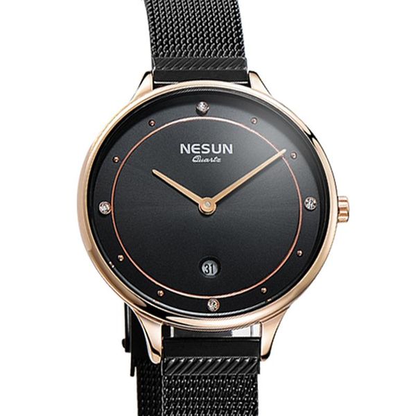 wristwatches switzerland nesun women's watches japan import quartz watch women relogio feminino diamond n8805-2, Slivery;brown
wristwatches switzerland nesun women's watches japan import quartz watch women relogio feminino diamond n8805-2, Slivery;brown