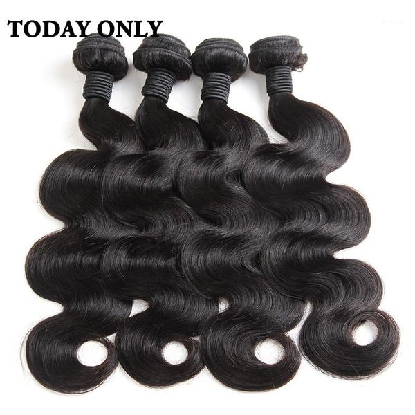 today only brazilian body wave bundles human hair weave natural color can buy 3 or 4 pcs non remy extensions1, Black;brown
today only brazilian body wave bundles human hair weave natural color can buy 3 or 4 pcs non remy extensions1, Black;brown