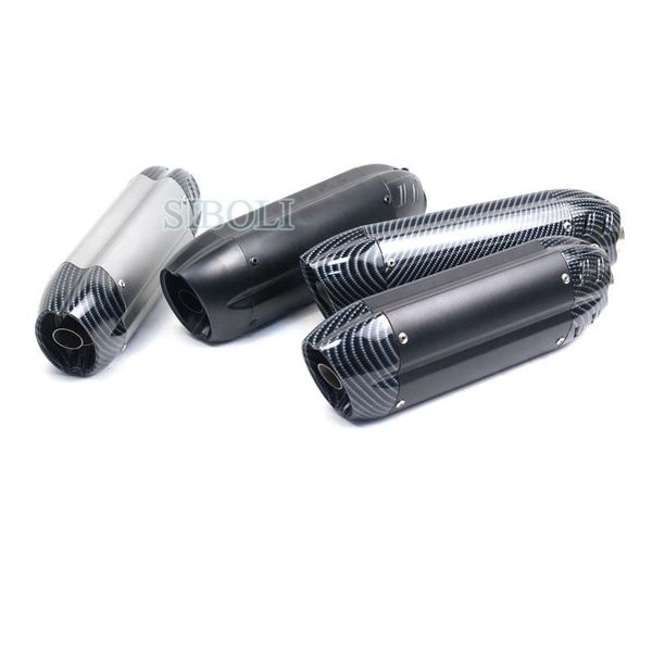 motorcycle exhaust system 51mm universal modified muffler pipe dirt bike atv scooter for hondaa yamahaa r1 r3 r6 fz6 nmax crf230
motorcycle exhaust system 51mm universal modified muffler pipe dirt bike atv scooter for hondaa yamahaa r1 r3 r6 fz6 nmax crf230