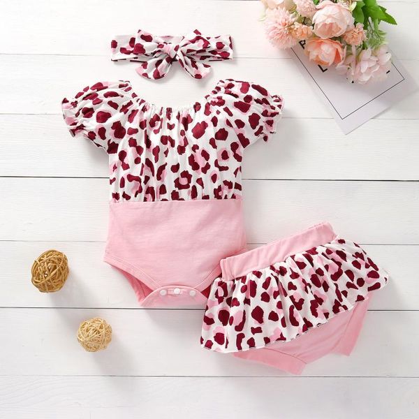 clothing sets baby clothes romper set toddler kids girls summer leopard print pattern outfit bow three-piece fashion suits, White
clothing sets baby clothes romper set toddler kids girls summer leopard print pattern outfit bow three-piece fashion suits, White