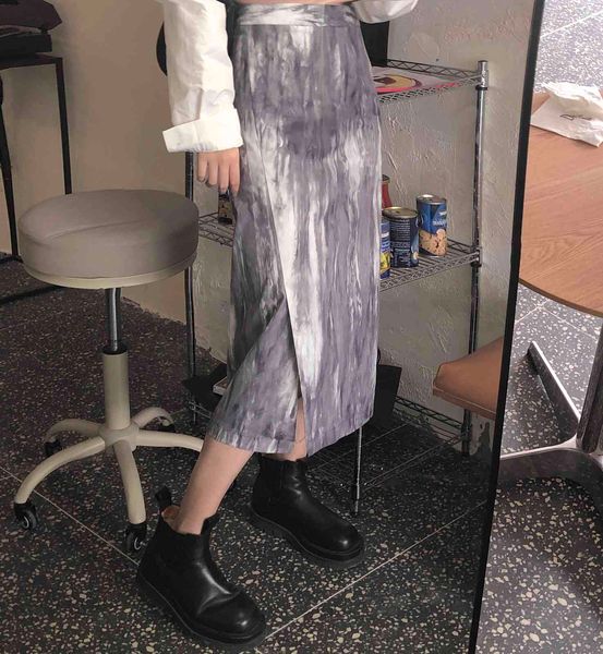 skirts springtime female autumn comes long lateral slit line tie dye korean style fashion high waist ladies skirt lovely kobieta, Black
skirts springtime female autumn comes long lateral slit line tie dye korean style fashion high waist ladies skirt lovely kobieta, Black