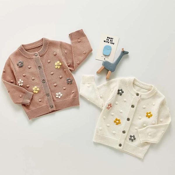 pullover autumn baby girls knitted cardigan sweater coat infant long sleeve toddler girl cotton bubble hook flower clothes, Blue
pullover autumn baby girls knitted cardigan sweater coat infant long sleeve toddler girl cotton bubble hook flower clothes, Blue