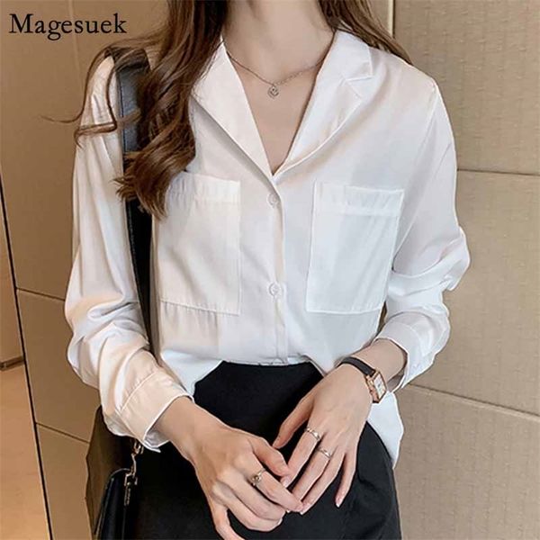 fashion solid loose blouse long sleeve shirts blusas plus size casual women notched office lady clothes 8875 210518, White
fashion solid loose blouse long sleeve shirts blusas plus size casual women notched office lady clothes 8875 210518, White