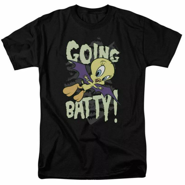 looney tunes going batty t shirt mens licensed cartoon merch tweety bird black, White;black
looney tunes going batty t shirt mens licensed cartoon merch tweety bird black, White;black