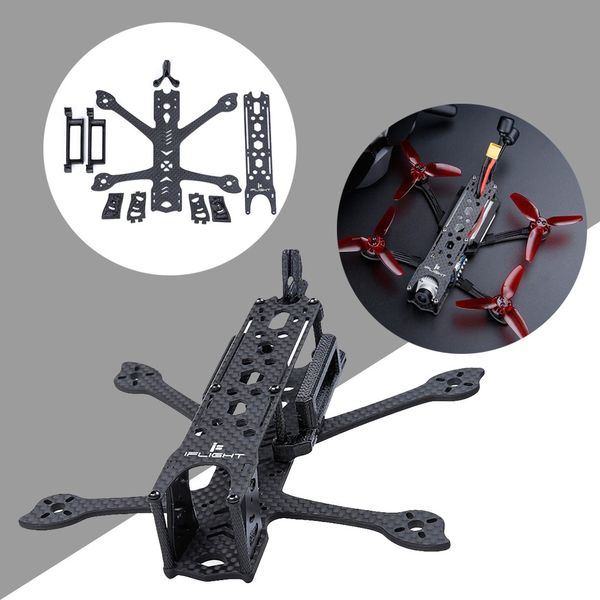 iflight dc3 3inch 144mm hd frame with 3mm arm for dji fpv air unit system drone frame toys for children battery straps #w