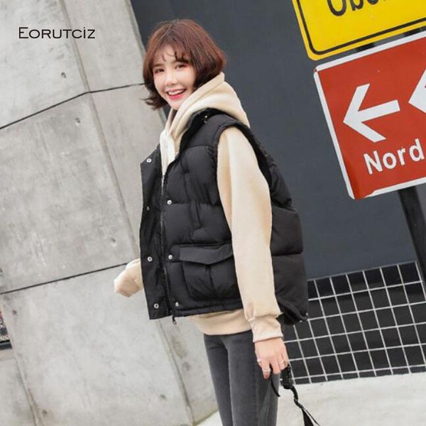 women's vests eorutciz winter oversize vest women parka thick coat warm jacket sleeveless vintage waistcoat autumn outerwear lm500, Black;white
women's vests eorutciz winter oversize vest women parka thick coat warm jacket sleeveless vintage waistcoat autumn outerwear lm500, Black;white