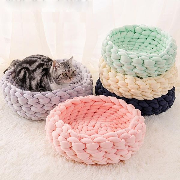cat beds & furniture woven bed pet nest warm soft basket lazy lounger wool cotton kennel dog sleeping house cave supply
cat beds & furniture woven bed pet nest warm soft basket lazy lounger wool cotton kennel dog sleeping house cave supply