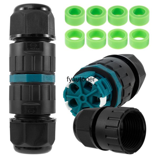 waterproof connector junction box 2pcs 5pin 5mm-14mm 2-way outdoor electrical cable sleeve coupler sealed
waterproof connector junction box 2pcs 5pin 5mm-14mm 2-way outdoor electrical cable sleeve coupler sealed