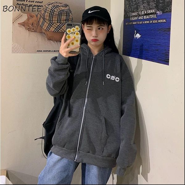 hoodies women hoodie korean style students loose zipper large ulzzang all match simple fashion letter printed zip up womens sweatshirts, Black
hoodies women hoodie korean style students loose zipper large ulzzang all match simple fashion letter printed zip up womens sweatshirts, Black