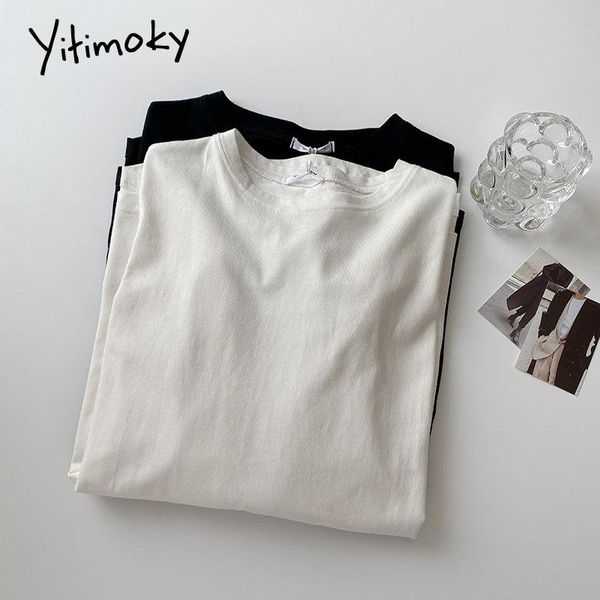 yitimoky vintage button t shirts women 2021 summer sleeve casual solid shirt o-neck office lady clothing women's t-shirt, White
yitimoky vintage button t shirts women 2021 summer sleeve casual solid shirt o-neck office lady clothing women's t-shirt, White