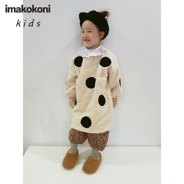 imakokoni original children's clothing beige polka dot dress japanese cute girl autumn and winter 20436 girl's dresses, Red;yellow
imakokoni original children's clothing beige polka dot dress japanese cute girl autumn and winter 20436 girl's dresses, Red;yellow
