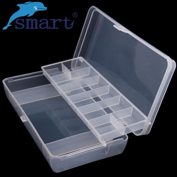 fishing accessories smart plastic box 21x10.7x4.2cm two layers transparent lure bait hook case pesca tackle
fishing accessories smart plastic box 21x10.7x4.2cm two layers transparent lure bait hook case pesca tackle