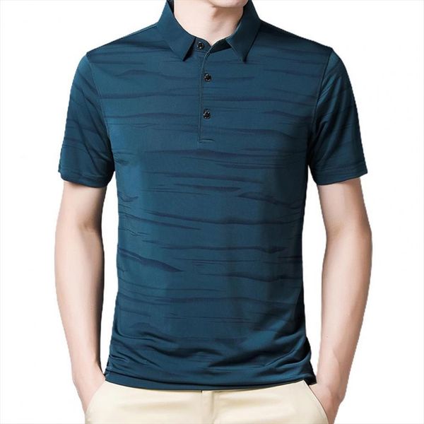 casual shirt turn down mens polo collar striped summer clothing short sleeve slim thin shirts, White;black
casual shirt turn down mens polo collar striped summer clothing short sleeve slim thin shirts, White;black
