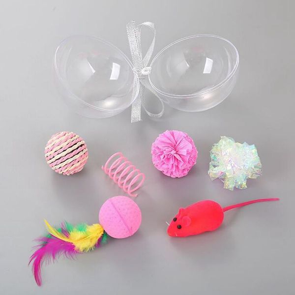 cat toys pet cats set gift transparent ball package kittens sisal mice spring 7 pieces
cat toys pet cats set gift transparent ball package kittens sisal mice spring 7 pieces
