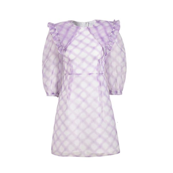 casual dresses lapel purple rhomboid plaid ruffles chiffon fashion see-through puff sleeve mini runway summer women clothes 0w29, Black;gray
casual dresses lapel purple rhomboid plaid ruffles chiffon fashion see-through puff sleeve mini runway summer women clothes 0w29, Black;gray