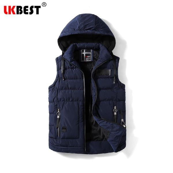 men's vests lk mens winter sleeveless jacket thick hooded men vest casual windproof warm waistcoat for mj32, Black;white
men's vests lk mens winter sleeveless jacket thick hooded men vest casual windproof warm waistcoat for mj32, Black;white
