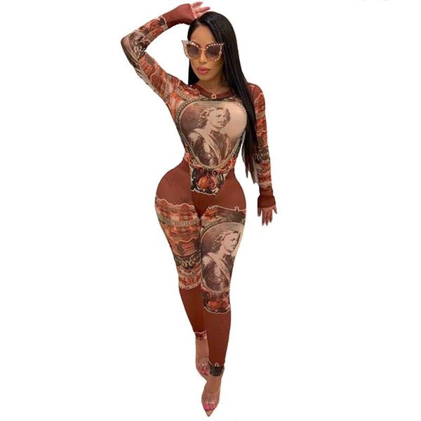 women's jumpsuits & rompers winter women print turtleneck long sleeve night club party hollow out bandage one piece, Black;white
women's jumpsuits & rompers winter women print turtleneck long sleeve night club party hollow out bandage one piece, Black;white