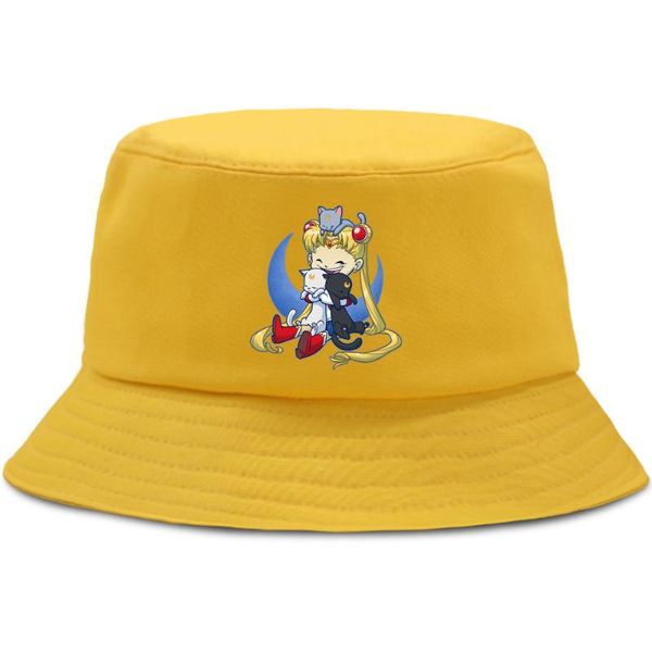 sailor moon cute anime print bucket hat fashion funny fishing men women sun shade harajuku casual outdoor fisherman hats wide brim, Blue;gray
sailor moon cute anime print bucket hat fashion funny fishing men women sun shade harajuku casual outdoor fisherman hats wide brim, Blue;gray