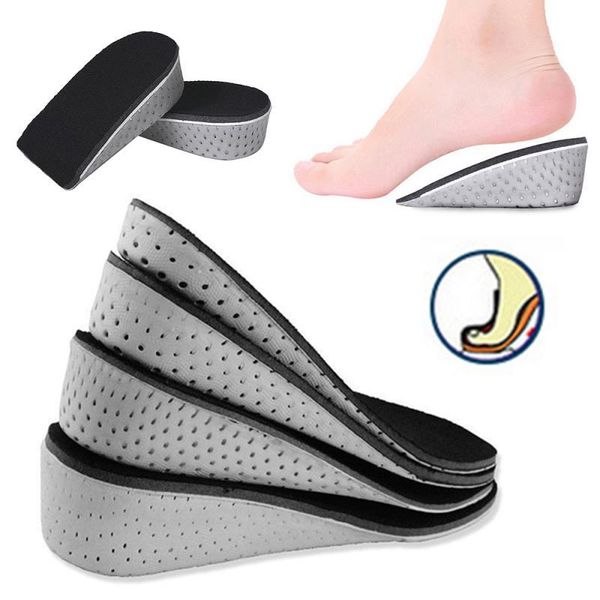 men's socks 1pair shoe insoles breathable full half insole heighten increase heel insert sports shoes pad cushion 1.5/2.5/3.5/4.5 cm, Black
men's socks 1pair shoe insoles breathable full half insole heighten increase heel insert sports shoes pad cushion 1.5/2.5/3.5/4.5 cm, Black