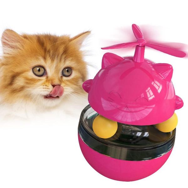 cat toys tumbler dispensing iq ball with feather for chasing playing eating slow feeder puzzle toy
cat toys tumbler dispensing iq ball with feather for chasing playing eating slow feeder puzzle toy