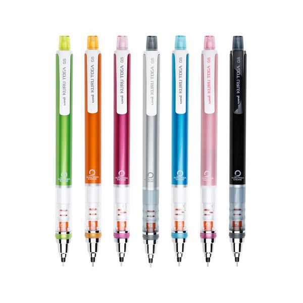 ballpoint pens uni kuru toga m5-450 mechanical pencils 0.5mm automatic rotation tip anti-broken writing drawing, Blue;orange
ballpoint pens uni kuru toga m5-450 mechanical pencils 0.5mm automatic rotation tip anti-broken writing drawing, Blue;orange