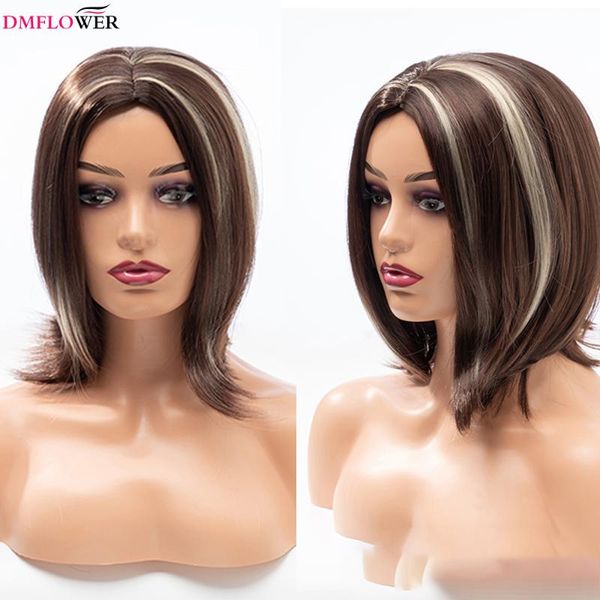 human ponytails dmflower-straight short hair wig natural brown silver heat-resistant synthetic fiber cosplay women's, Black
human ponytails dmflower-straight short hair wig natural brown silver heat-resistant synthetic fiber cosplay women's, Black