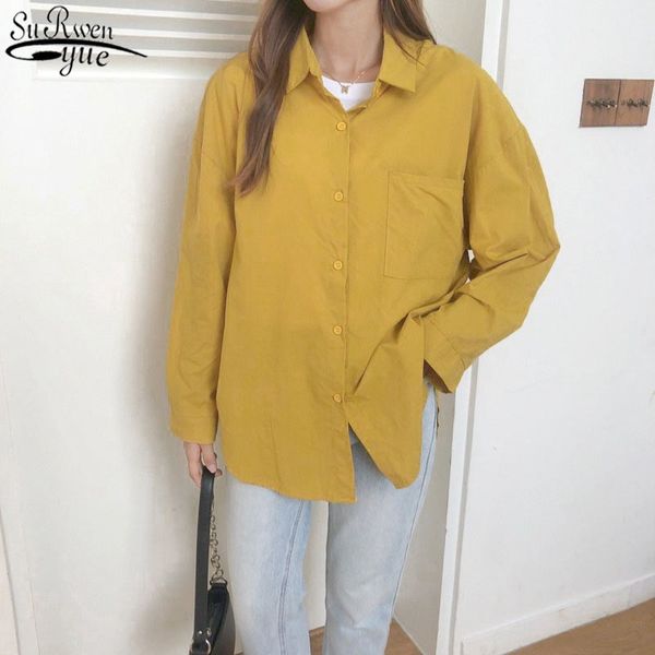 spring white shirt women loose long sleeve blouse pocket turn down collar casual ladies cotton and linen 12807 210427
spring white shirt women loose long sleeve blouse pocket turn down collar casual ladies cotton and linen 12807 210427