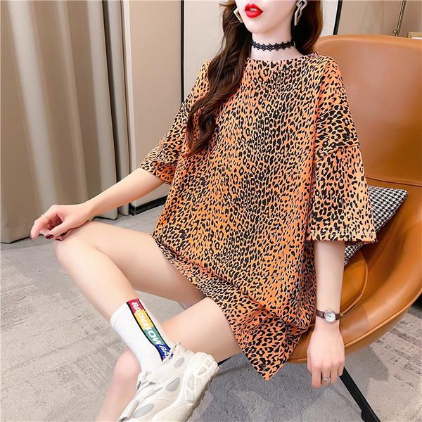 women's t-shirt 20 styles fashion summer print leopard tshirt women 2021 loose streetwear casual harajuk femme -2xl oversized t shirt, White
women's t-shirt 20 styles fashion summer print leopard tshirt women 2021 loose streetwear casual harajuk femme -2xl oversized t shirt, White