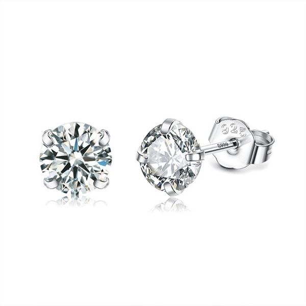 stud silverhoo genuine 925 sterling silver earrings for women round clear cubic zirconia tiny earring fine jewelry, Golden;silver
stud silverhoo genuine 925 sterling silver earrings for women round clear cubic zirconia tiny earring fine jewelry, Golden;silver