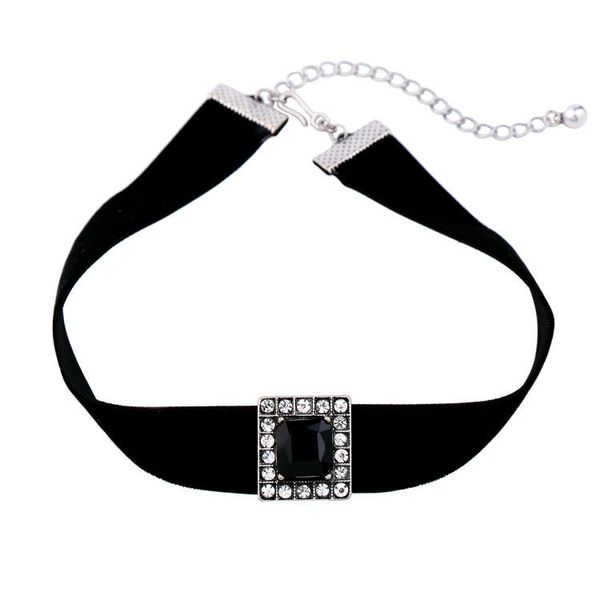 crystal square black velvet choker necklace unique statement jewelry women bijoux 2021 chokers, Golden;silver
crystal square black velvet choker necklace unique statement jewelry women bijoux 2021 chokers, Golden;silver