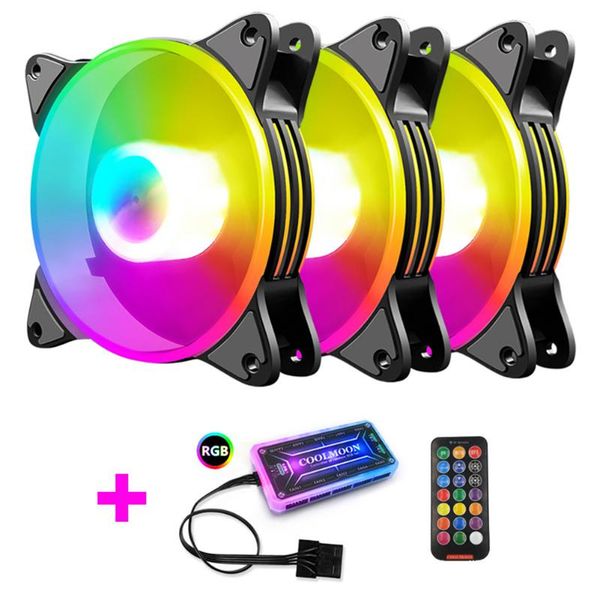 coolmoon case fan pc cooling rgb with ir remote quiet computer cpu cooler and radiator components 120mm fans & coolings
coolmoon case fan pc cooling rgb with ir remote quiet computer cpu cooler and radiator components 120mm fans & coolings