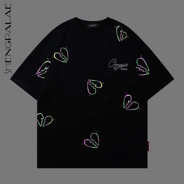 laser reflective love printing basic women's summer round neck large size short sleeve t-shirt female 210427, White
laser reflective love printing basic women's summer round neck large size short sleeve t-shirt female 210427, White