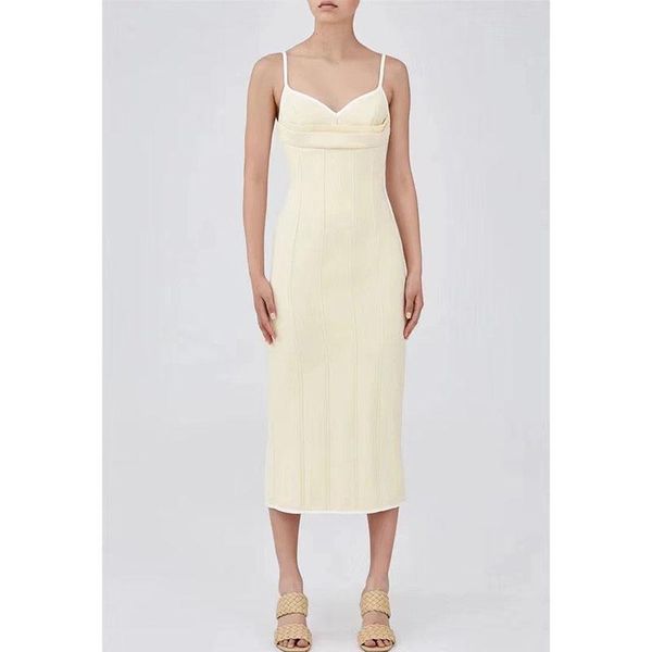 casual dresses women's dress yellow suspenders slim fashion vacation elegant beach mid-length 2021, Black;gray
casual dresses women's dress yellow suspenders slim fashion vacation elegant beach mid-length 2021, Black;gray