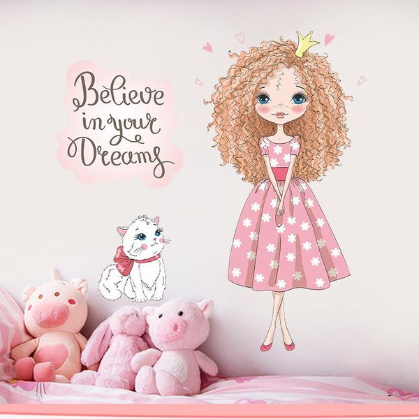 wall stickers cartoon princess girl bedroom children's room decoration girls rooms beautification decorative decals
wall stickers cartoon princess girl bedroom children's room decoration girls rooms beautification decorative decals